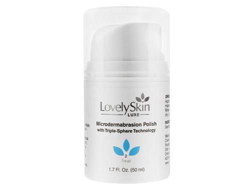 LovelySkin LUXE Microdermabrasion Polish with Triple Sphere Technology