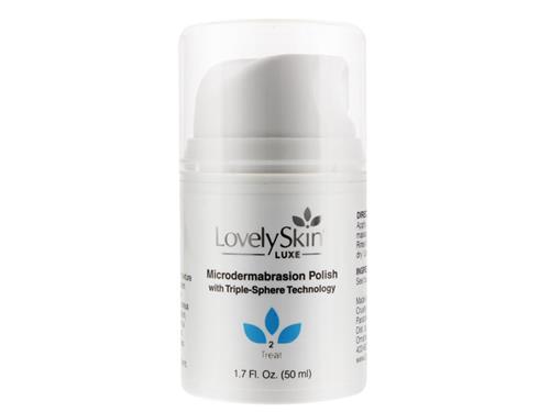 LovelySkin LUXE Microdermabrasion Polish with Triple Sphere Technology