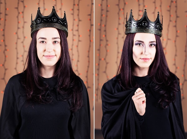 Dark Queen Before and After