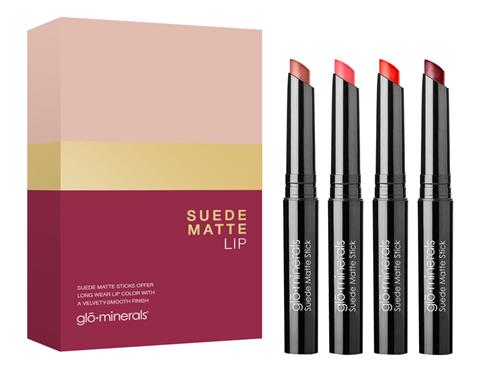 glo minerals Suede Matte Lip Set